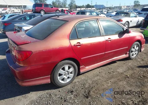 2005 Toyota Corolla S из США, поврежденный, VIN 1NXBR30E95Z560266